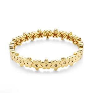 Elegant Gold bloom flower Bracelet small